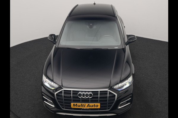 Audi Q5 50 TFSI e S Line FACELIFT PHEV 300pk Dealer O.H. | Luchtvering | Adaptive Cruise | Matrix Led | 360 Camera | Sportstoelen Verwarmd | Sfeerverlichting | Blis | Park Assist | Navigatie | DAB | Standkachel | Plug In Hybrid |