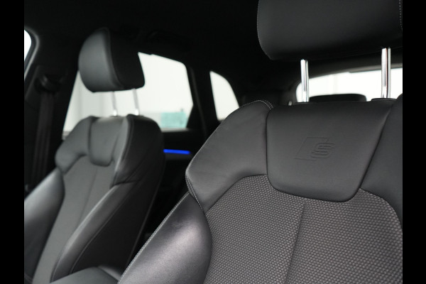 Audi Q5 50 TFSI e S Line FACELIFT PHEV 300pk Dealer O.H. | Luchtvering | Adaptive Cruise | Matrix Led | 360 Camera | Sportstoelen Verwarmd | Sfeerverlichting | Blis | Park Assist | Navigatie | DAB | Standkachel | Plug In Hybrid |
