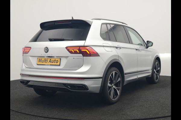 Volkswagen Tiguan 1.4 TSI eHybrid R-Line PHEV 245pk Dealer O.H | Trekhaak Af Fabriek | Adaptive Cruise | IQ Light | Adaptive Onderstel | Camera | Alcantara Sportstoelen & Stuur Verwarmd | Blis | Keyless | Sfeerverlichting | Virtual | Navigatie | DAB | 20"L.M | Plug In Hybrid |