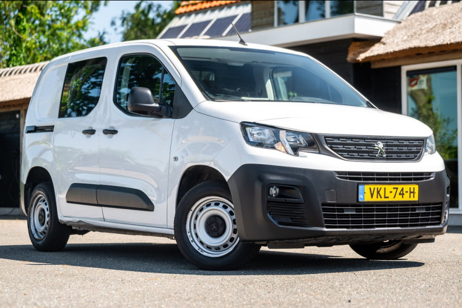 Peugeot Partner 1.2 PureTech Premium Airco I Cruise I Parkeersensoren I Bluetooth I Navigatie I NAP I Benzine