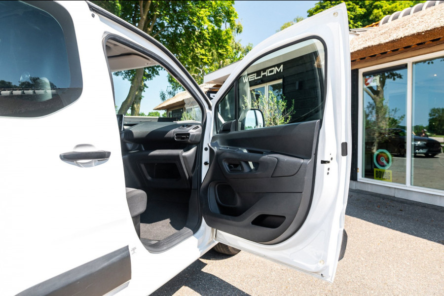 Peugeot Partner 1.2 PureTech Premium Airco I Cruise I Parkeersensoren I Bluetooth I Navigatie I NAP I Benzine