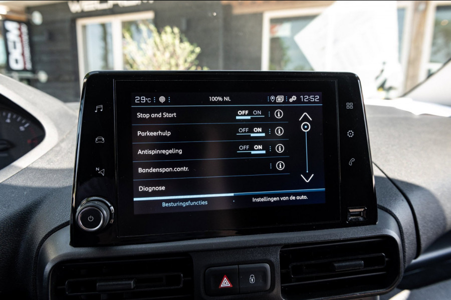 Peugeot Partner 1.2 PureTech Premium Airco I Cruise I Parkeersensoren I Bluetooth I Navigatie I NAP I Benzine
