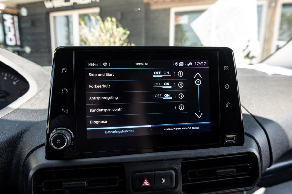 Peugeot Partner 1.2 PureTech Premium Airco I Cruise I Parkeersensoren I Bluetooth I Navigatie I NAP I Benzine