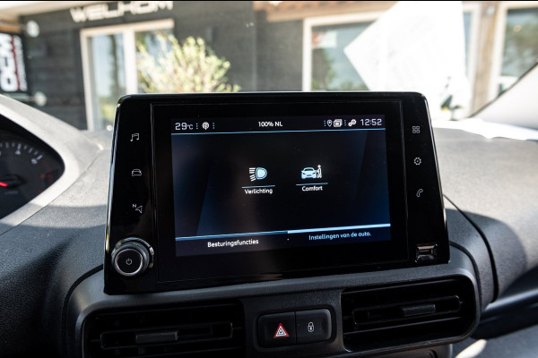 Peugeot Partner 1.2 PureTech Premium Airco I Cruise I Parkeersensoren I Bluetooth I Navigatie I NAP I Benzine
