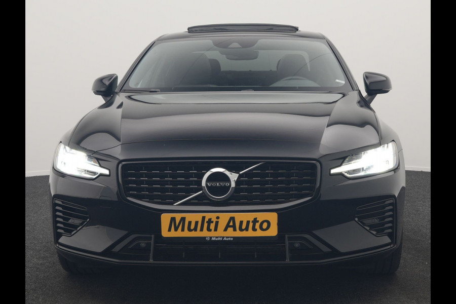Volvo S60 T8 AWD R Design Polestar Engineerd PHEV 405pk Dealer O.H. | Panodak | Adaptive Cruise | Camera | Harman / Kardon | Lederen Sportstoelen Memory & Verwarmd | Keyless | Stuur Verwarmd | Apple Carplay | Navigatie | DAB | Plug In Hybrid |
