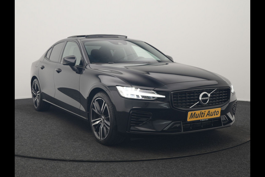 Volvo S60 T8 AWD R Design Polestar Engineerd PHEV 405pk Dealer O.H. | Panodak | Adaptive Cruise | Camera | Harman / Kardon | Lederen Sportstoelen Memory & Verwarmd | Keyless | Stuur Verwarmd | Apple Carplay | Navigatie | DAB | Plug In Hybrid |