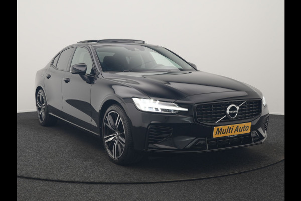 Volvo S60 T8 AWD R Design Polestar Engineerd PHEV 405pk Dealer O.H. | Panodak | Adaptive Cruise | Camera | Harman / Kardon | Lederen Sportstoelen Memory & Verwarmd | Keyless | Stuur Verwarmd | Apple Carplay | Navigatie | DAB | Plug In Hybrid |