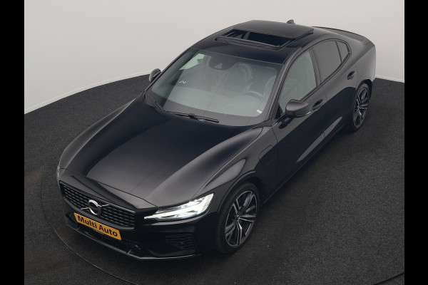 Volvo S60 T8 AWD R Design Polestar Engineerd PHEV 405pk Dealer O.H. | Panodak | Adaptive Cruise | Camera | Harman / Kardon | Lederen Sportstoelen Memory & Verwarmd | Keyless | Stuur Verwarmd | Apple Carplay | Navigatie | DAB | Plug In Hybrid |