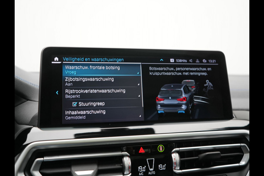 BMW iX3 M Sport High Executive 80 kWh 286pk SOH 95.2% Dealer O.H. | Panodak | Adaptive Cruise | Head Up | 360 Camera | Harman / Kardon | Lederen Sportstoelen Memory & Verwarmd | Keyless | Blis | Stuur Verwarmd | Sfeerverlichting | Apple Carplay | 20"L.M |