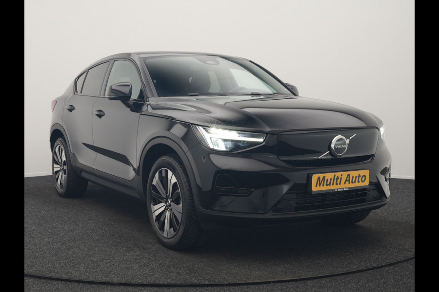 Volvo C40 Recharge Twin Plus 78 kWh 408pk Dealer O.H. | Panodak | Adaptive Cruise | Camera | Alcantara Sportstoelen Verwarmd | Google Assistent | Keyless | Blis | Stuur Verwarmd | Warmtepomp | Apple Carplay | DAB | 19"L.M |