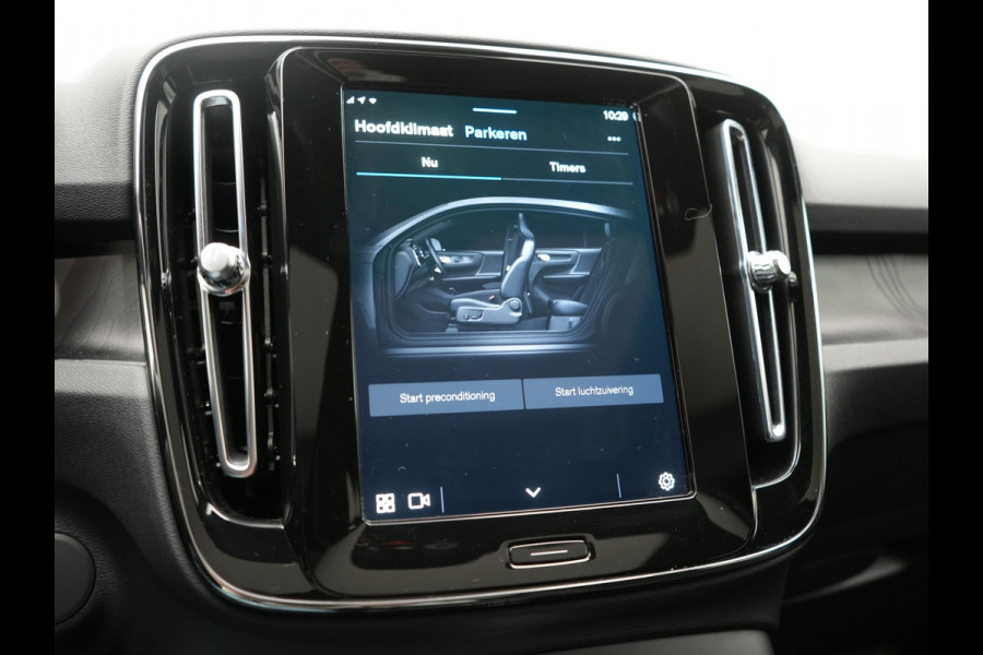 Volvo C40 Recharge Twin Plus 78 kWh 408pk Dealer O.H. | Panodak | Adaptive Cruise | Camera | Alcantara Sportstoelen Verwarmd | Google Assistent | Keyless | Blis | Stuur Verwarmd | Warmtepomp | Apple Carplay | DAB | 19"L.M |