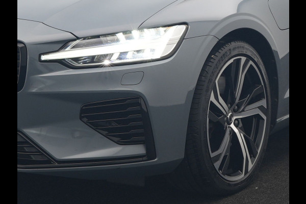 Volvo V60 T6 AWD Plus Dark LONG RANGE PHEV 350pk Dealer O.H. | Adaptive Cruise | Camera | Harman / Kardon | Lederen Sportstoelen Memory & Verwarmd | Keyless | Blis | Stuur Verwarmd | Google Assistent | Apple Carplay | Plug In Hybrid |