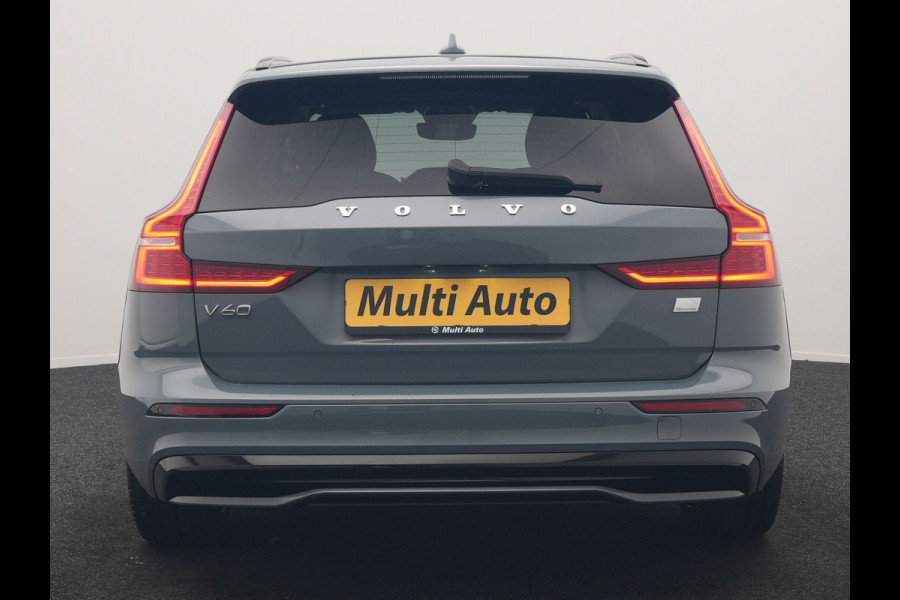 Volvo V60 T6 AWD Plus Dark LONG RANGE PHEV 350pk Dealer O.H. | Adaptive Cruise | Camera | Harman / Kardon | Lederen Sportstoelen Memory & Verwarmd | Keyless | Blis | Stuur Verwarmd | Google Assistent | Apple Carplay | Plug In Hybrid |