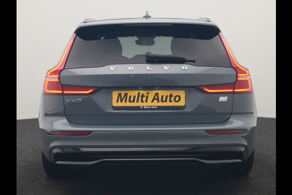 Volvo V60 T6 AWD Plus Dark LONG RANGE PHEV 350pk Dealer O.H. | Adaptive Cruise | Camera | Harman / Kardon | Lederen Sportstoelen Memory & Verwarmd | Keyless | Blis | Stuur Verwarmd | Google Assistent | Apple Carplay | Plug In Hybrid |