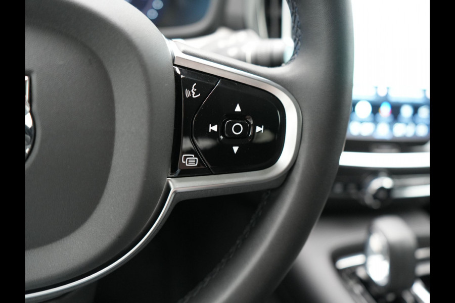 Volvo V60 T6 AWD Plus Dark LONG RANGE PHEV 350pk Dealer O.H. | Adaptive Cruise | Camera | Harman / Kardon | Lederen Sportstoelen Memory & Verwarmd | Keyless | Blis | Stuur Verwarmd | Google Assistent | Apple Carplay | Plug In Hybrid |