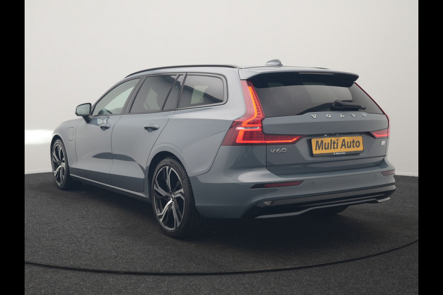Volvo V60 T6 AWD Plus Dark LONG RANGE PHEV 350pk Dealer O.H. | Adaptive Cruise | Camera | Harman / Kardon | Lederen Sportstoelen Memory & Verwarmd | Keyless | Blis | Stuur Verwarmd | Google Assistent | Apple Carplay | Plug In Hybrid |