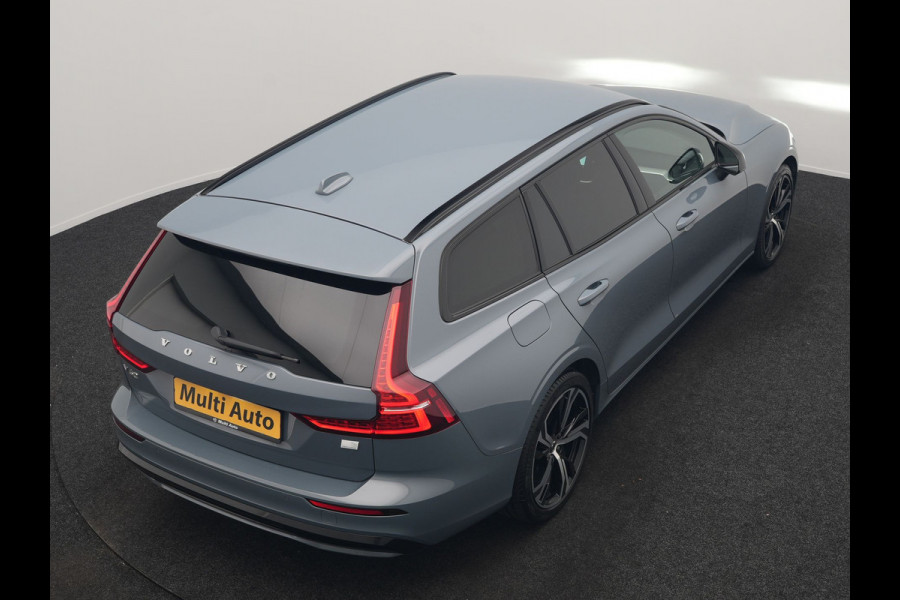 Volvo V60 T6 AWD Plus Dark LONG RANGE PHEV 350pk Dealer O.H. | Adaptive Cruise | Camera | Harman / Kardon | Lederen Sportstoelen Memory & Verwarmd | Keyless | Blis | Stuur Verwarmd | Google Assistent | Apple Carplay | Plug In Hybrid |