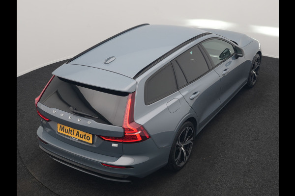 Volvo V60 T6 AWD Plus Dark LONG RANGE PHEV 350pk Dealer O.H. | Adaptive Cruise | Camera | Harman / Kardon | Lederen Sportstoelen Memory & Verwarmd | Keyless | Blis | Stuur Verwarmd | Google Assistent | Apple Carplay | Plug In Hybrid |