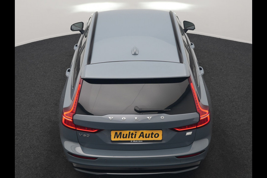 Volvo V60 T6 AWD Plus Dark LONG RANGE PHEV 350pk Dealer O.H. | Adaptive Cruise | Camera | Harman / Kardon | Lederen Sportstoelen Memory & Verwarmd | Keyless | Blis | Stuur Verwarmd | Google Assistent | Apple Carplay | Plug In Hybrid |
