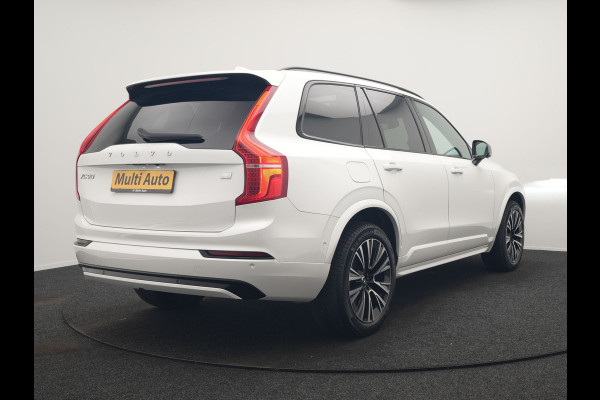Volvo XC90 T8 AWD Plus Dark 7 Persoons LONG RANGE PHEV 455pk Dealer O.H. | Trekhaak Af Fabriek | Luchtvering | Panodak | Adaptive Cruise | 360 Camera | Harman / Kardon | Lederen Sportstoelen Memory & Ventilatie | Stuur Verwarmd | Keyless | Blis | 20"L.M | Plug In Hybrid |