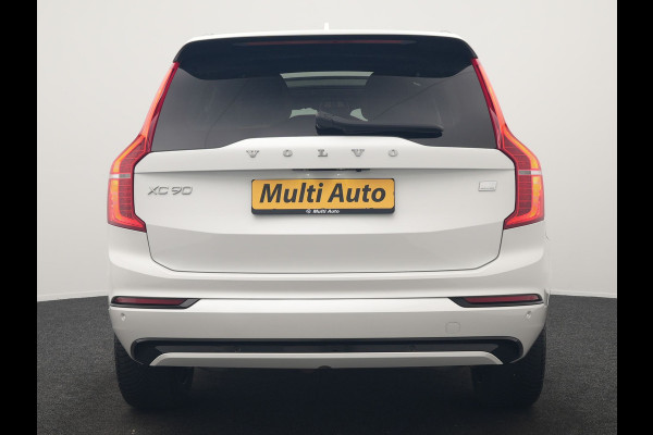 Volvo XC90 T8 AWD Plus Dark 7 Persoons LONG RANGE PHEV 455pk Dealer O.H. | Trekhaak Af Fabriek | Luchtvering | Panodak | Adaptive Cruise | 360 Camera | Harman / Kardon | Lederen Sportstoelen Memory & Ventilatie | Stuur Verwarmd | Keyless | Blis | 20"L.M | Plug In Hybrid |