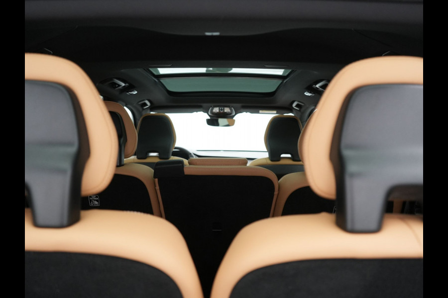 Volvo XC90 T8 AWD Plus Dark 7 Persoons LONG RANGE PHEV 455pk Dealer O.H. | Trekhaak Af Fabriek | Luchtvering | Panodak | Adaptive Cruise | 360 Camera | Harman / Kardon | Lederen Sportstoelen Memory & Ventilatie | Stuur Verwarmd | Keyless | Blis | 20"L.M | Plug In Hybrid |