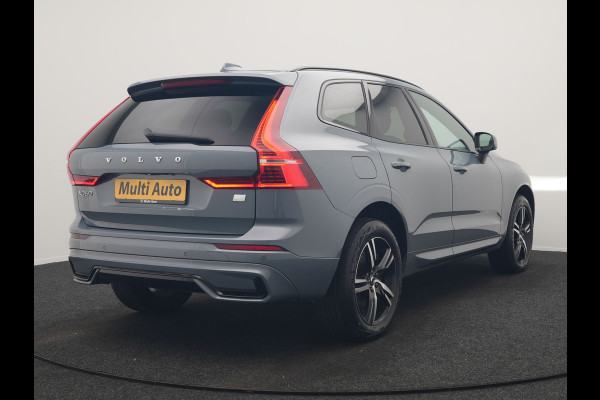Volvo XC60 T6 AWD R-Design LONG RANGE PHEV 350pk Dealer O.H. | Panodak | Camera | Sportstoelen Memory & Verwarmd | Stuur Verwarmd | Google Assistent | Keyless | Cruise Control | Apple Carplay | DAB | Plug In Hybrid |