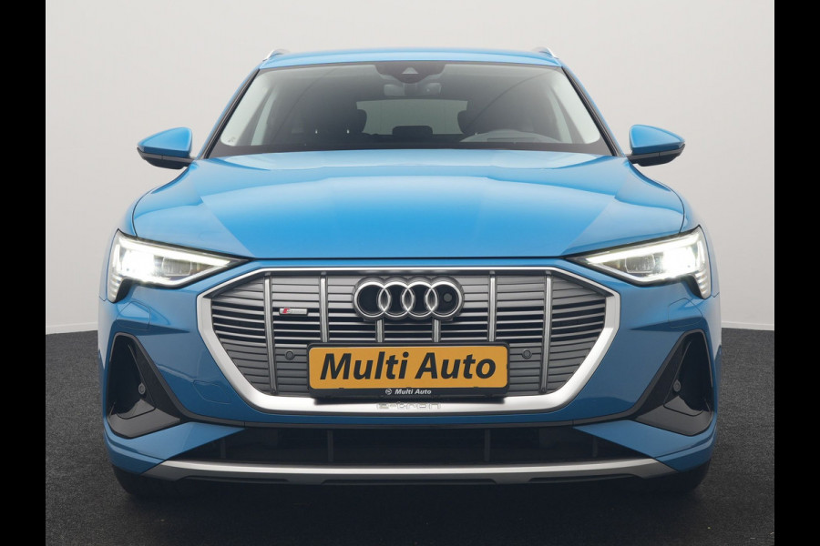 Audi e-tron Sportback 50 Quattro S Line 71 kWh 313pk Dealer O.H. | Luchtvering | Adaptive Cruise | Nachtzicht | Head Up | Camera | Alcantara Sportstoelen Verwarmd | Keyless | 20"L.M | Navigatie | DAB | Virtual Cockpit |