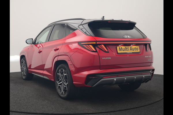 Hyundai Tucson 1.6 T-GDI N Line 4WD PHEV 265pk Dealer O.H. | Adaptive Cruise | Camera | Alcantara Sportstoelen & Stuur Verwarmd | Krell Audio | Apple Carplay | Keyless | Blis | 19"L.M | Navigatie | DAB | Plug In Hybrid |