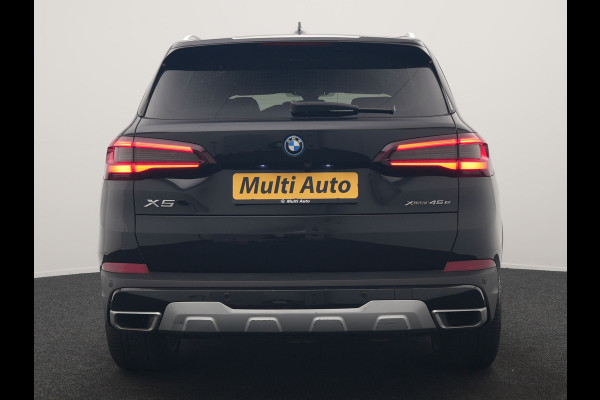 BMW X5 xDrive45e X Line PHEV 395pk Dealer O.H. | Luchtvering | Camera | Adaptief Onderstel | Lederen Sportstoelen Memory | Hifi Audio | Apple Carplay | Sfeerverlichting | Navigatie | DAB | Plug In Hybrid |