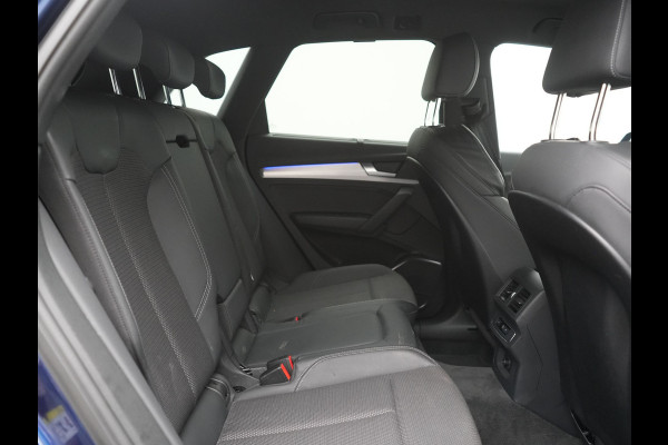 Audi Q5 55 TFSI e 2x S Line PHEV 367pk Dealer O.H. | 360 Camera | Sportstoelen Verwarmd | Sfeerverlichting | 20"L.M | Virtual Cockpit | Cruise Control | Navigatie | DAB | Plug In Hybrid |