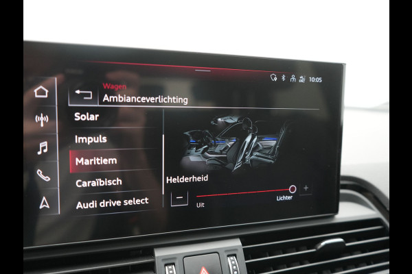 Audi Q5 55 TFSI e 2x S Line PHEV 367pk Dealer O.H. | 360 Camera | Sportstoelen Verwarmd | Sfeerverlichting | 20"L.M | Virtual Cockpit | Cruise Control | Navigatie | DAB | Plug In Hybrid |