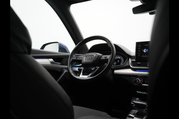 Audi Q5 55 TFSI e 2x S Line PHEV 367pk Dealer O.H. | 360 Camera | Sportstoelen Verwarmd | Sfeerverlichting | 20"L.M | Virtual Cockpit | Cruise Control | Navigatie | DAB | Plug In Hybrid |