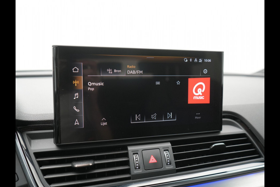 Audi Q5 55 TFSI e 2x S Line PHEV 367pk Dealer O.H. | 360 Camera | Sportstoelen Verwarmd | Sfeerverlichting | 20"L.M | Virtual Cockpit | Cruise Control | Navigatie | DAB | Plug In Hybrid |