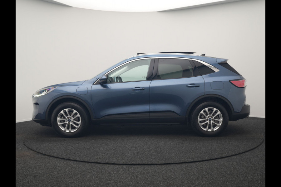 Ford Kuga 2.5 Titanium PHEV 225pk Dealer O.H. | Trekhaak Af Fabriek | Panodak | Adaptive Cruise | 360 Camera | Sportstoelen & Stuur Verwarmd | Keyless | Blis | Apple Carplay | Navigatie | DAB | Plug In Hybrid |