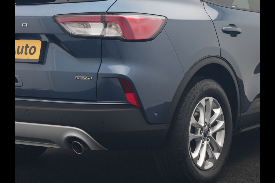 Ford Kuga 2.5 Titanium PHEV 225pk Dealer O.H. | Trekhaak Af Fabriek | Panodak | Adaptive Cruise | 360 Camera | Sportstoelen & Stuur Verwarmd | Keyless | Blis | Apple Carplay | Navigatie | DAB | Plug In Hybrid |