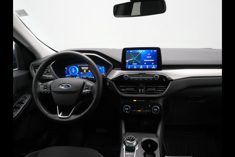 Ford Kuga 2.5 Titanium PHEV 225pk Dealer O.H. | Trekhaak Af Fabriek | Panodak | Adaptive Cruise | 360 Camera | Sportstoelen & Stuur Verwarmd | Keyless | Blis | Apple Carplay | Navigatie | DAB | Plug In Hybrid |