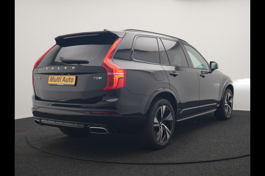 Volvo XC90 T8 Twin Engine AWD R-Design 7 Persoons PHEV 392pk Dealer O.H | Trekhaak Af Fabriek | Adaptive Cruise | Harman / Kardon | Lederen Sportstoelen Memory & Verwarmd | Apple Carplay | Navigatie | Virtual | DAB | 20"L.M | Plug In Hybrid |
