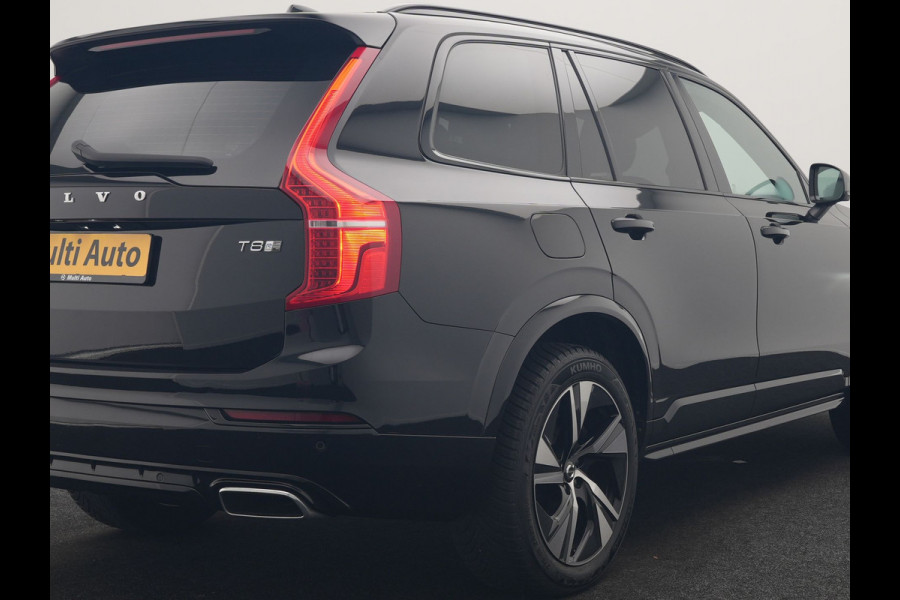 Volvo XC90 T8 Twin Engine AWD R-Design 7 Persoons PHEV 392pk Dealer O.H | Trekhaak Af Fabriek | Adaptive Cruise | Harman / Kardon | Lederen Sportstoelen Memory & Verwarmd | Apple Carplay | Navigatie | Virtual | DAB | 20"L.M | Plug In Hybrid |