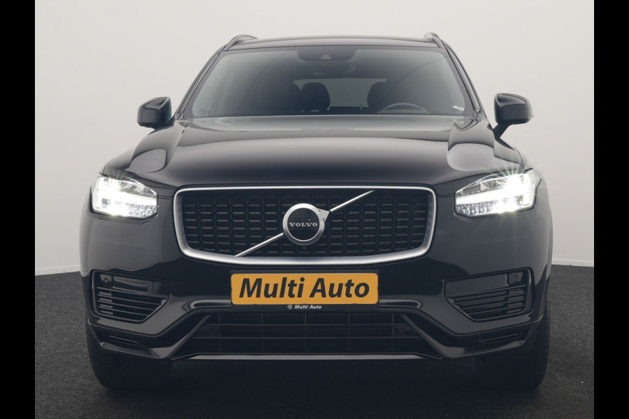 Volvo XC90 T8 Twin Engine AWD R-Design 7 Persoons PHEV 392pk Dealer O.H | Trekhaak Af Fabriek | Adaptive Cruise | Harman / Kardon | Lederen Sportstoelen Memory & Verwarmd | Apple Carplay | Navigatie | Virtual | DAB | 20"L.M | Plug In Hybrid |