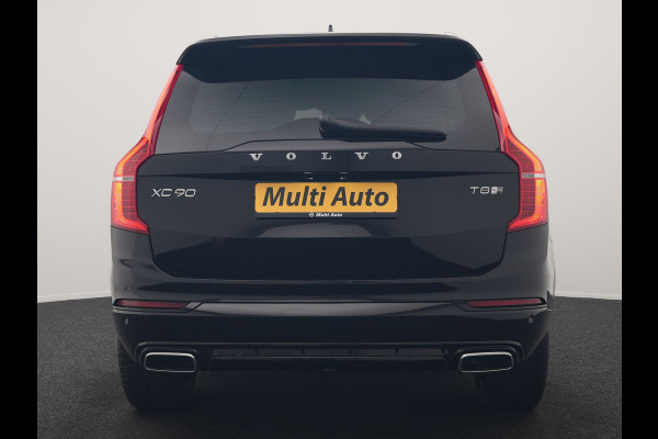 Volvo XC90 T8 Twin Engine AWD R-Design 7 Persoons PHEV 392pk Dealer O.H | Trekhaak Af Fabriek | Adaptive Cruise | Harman / Kardon | Lederen Sportstoelen Memory & Verwarmd | Apple Carplay | Navigatie | Virtual | DAB | 20"L.M | Plug In Hybrid |