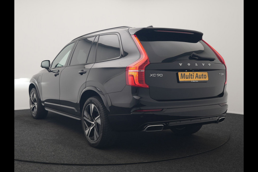Volvo XC90 T8 Twin Engine AWD R-Design 7 Persoons PHEV 392pk Dealer O.H | Trekhaak Af Fabriek | Adaptive Cruise | Harman / Kardon | Lederen Sportstoelen Memory & Verwarmd | Apple Carplay | Navigatie | Virtual | DAB | 20"L.M | Plug In Hybrid |