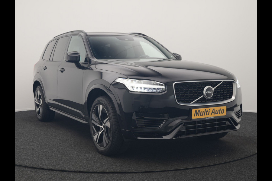Volvo XC90 T8 Twin Engine AWD R-Design 7 Persoons PHEV 392pk Dealer O.H | Trekhaak Af Fabriek | Adaptive Cruise | Harman / Kardon | Lederen Sportstoelen Memory & Verwarmd | Apple Carplay | Navigatie | Virtual | DAB | 20"L.M | Plug In Hybrid |