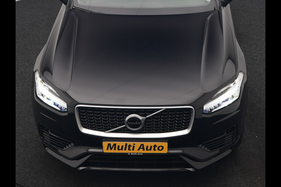 Volvo XC90 T8 Twin Engine AWD R-Design 7 Persoons PHEV 392pk Dealer O.H | Trekhaak Af Fabriek | Adaptive Cruise | Harman / Kardon | Lederen Sportstoelen Memory & Verwarmd | Apple Carplay | Navigatie | Virtual | DAB | 20"L.M | Plug In Hybrid |