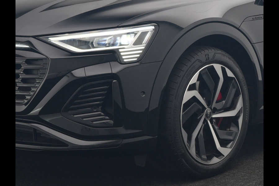 Audi Q8 Sportback e-tron 55 Quattro S edition 114 kWh 408pk Dealer O.H | Luchtvering | Panodak | Black Optic | Adaptive Cruise | 360 Camera | B&O Soundsystem | 21"L.M | Alcantara Sportstoelen Memory | Apple Carplay | Matrix LED |