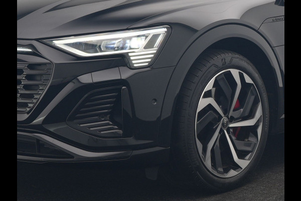 Audi Q8 Sportback e-tron 55 Quattro S edition 114 kWh 408pk Dealer O.H | Luchtvering | Panodak | Black Optic | Adaptive Cruise | 360 Camera | B&O Soundsystem | 21"L.M | Alcantara Sportstoelen Memory | Apple Carplay | Matrix LED |