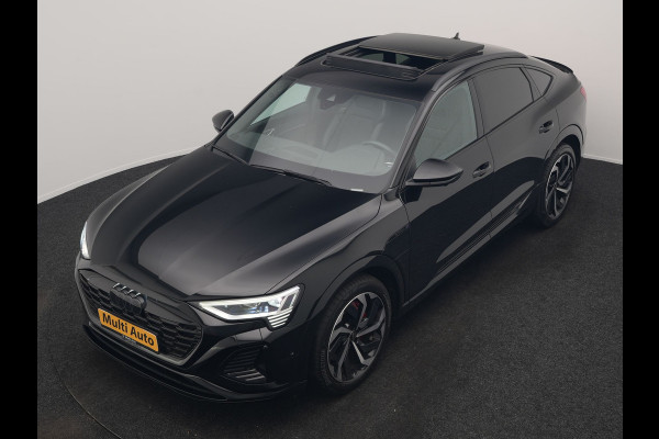 Audi Q8 Sportback e-tron 55 Quattro S edition 114 kWh 408pk Dealer O.H | Luchtvering | Panodak | Black Optic | Adaptive Cruise | 360 Camera | B&O Soundsystem | 21"L.M | Alcantara Sportstoelen Memory | Apple Carplay | Matrix LED |