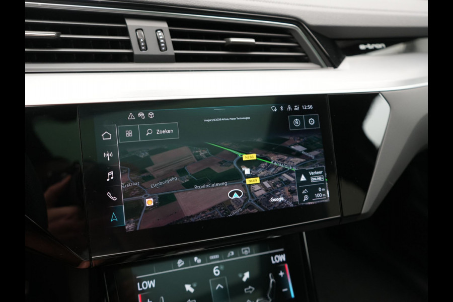Audi Q8 Sportback e-tron 55 Quattro S edition 114 kWh 408pk Dealer O.H | Luchtvering | Panodak | Black Optic | Adaptive Cruise | 360 Camera | B&O Soundsystem | 21"L.M | Alcantara Sportstoelen Memory | Apple Carplay | Matrix LED |