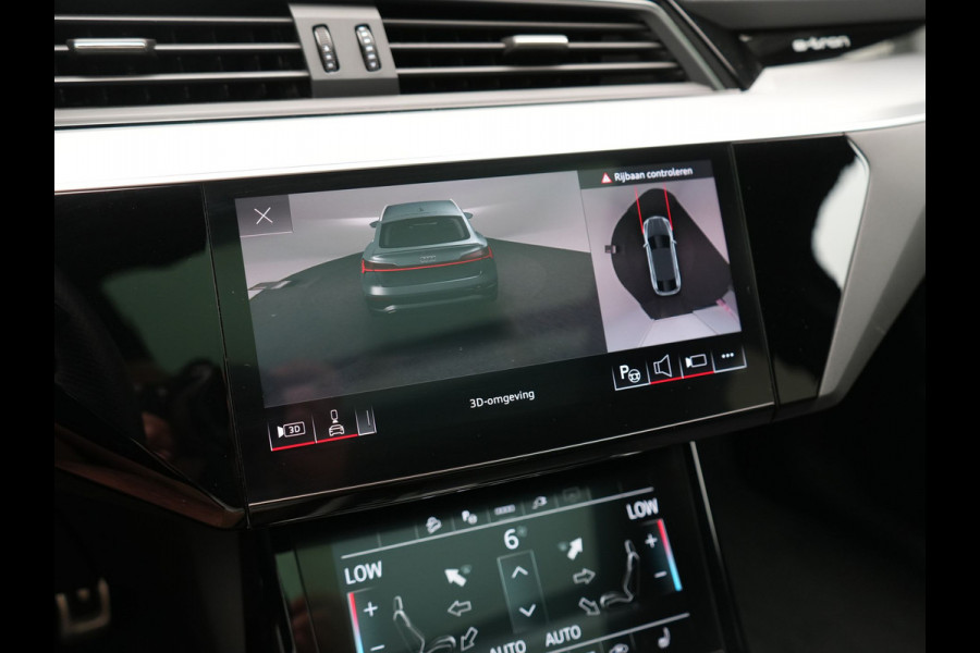 Audi Q8 Sportback e-tron 55 Quattro S edition 114 kWh 408pk Dealer O.H | Luchtvering | Panodak | Black Optic | Adaptive Cruise | 360 Camera | B&O Soundsystem | 21"L.M | Alcantara Sportstoelen Memory | Apple Carplay | Matrix LED |