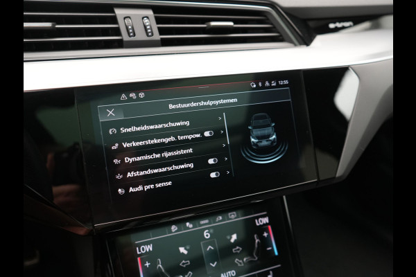 Audi Q8 Sportback e-tron 55 Quattro S edition 114 kWh 408pk Dealer O.H | Luchtvering | Panodak | Black Optic | Adaptive Cruise | 360 Camera | B&O Soundsystem | 21"L.M | Alcantara Sportstoelen Memory | Apple Carplay | Matrix LED |